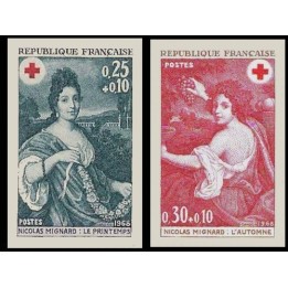 France - Non Dentelé 1581 et 1582