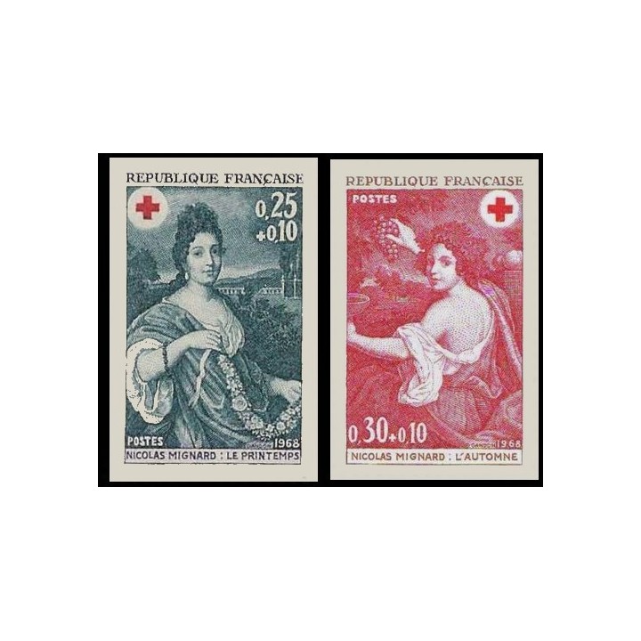 France - Non Dentelé 1581 et 1582