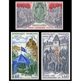 France - Non Dentelé 1577 à 1579