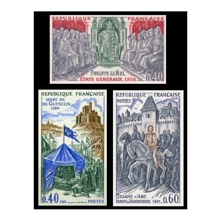 France - Non Dentelé 1577 à 1579