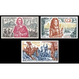France - Non Dentelé 1655 à 1657