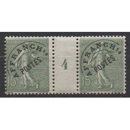 France - Préoblitéré 45 Millésime 4 (1924)