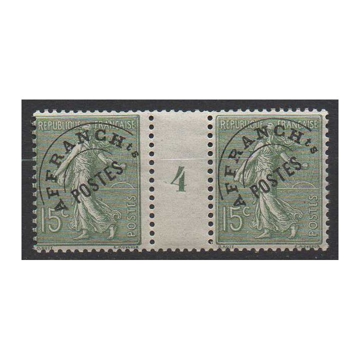 France - Préoblitéré 45 Millésime 4 (1924)