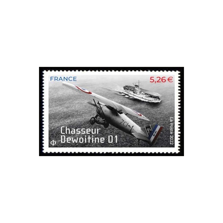 France - Poste Aérienne 92 - Chasseur Dewoitine D1