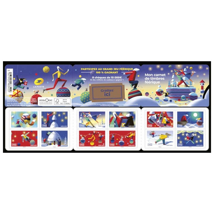 France - Autoadhésif Carnet BC2214