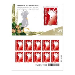 Nouvelle-Caledonie - Carnet 1435 - Cagou Rouge Chung 2022