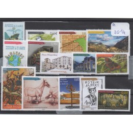 Andorre Francais - Année Complète 2014
