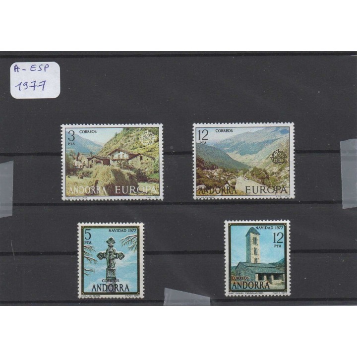 Andorre Espagnol - Année Complète 1977