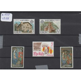 Andorre Espagnol - Année Complète 1978