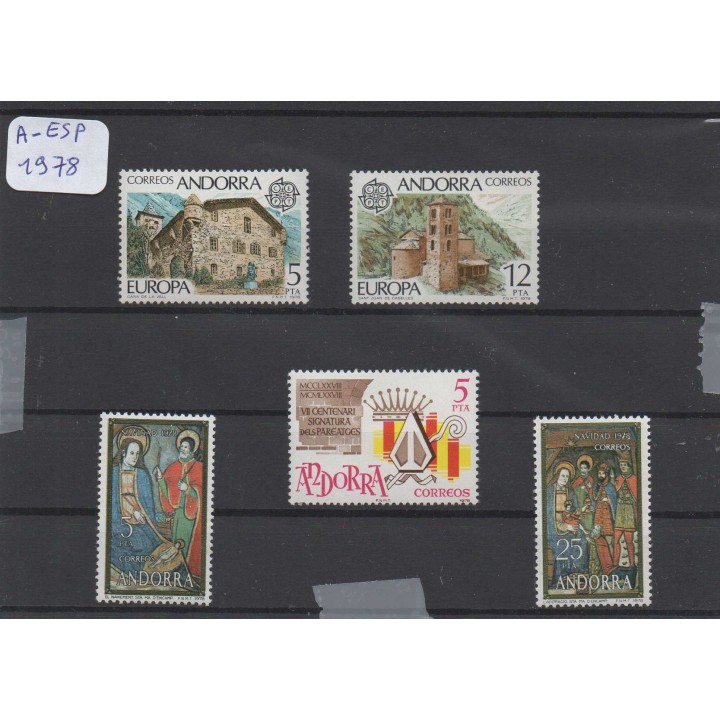 Andorre Espagnol - Année Complète 1978