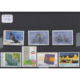 Andorre Espagnol - Année Complète 1998