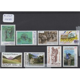 Andorre Espagnol - Année Complète 1999