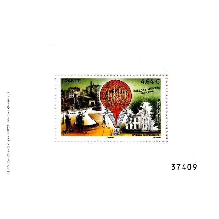 France - Poste Aérienne 84b - Mini Feuille Philaposte