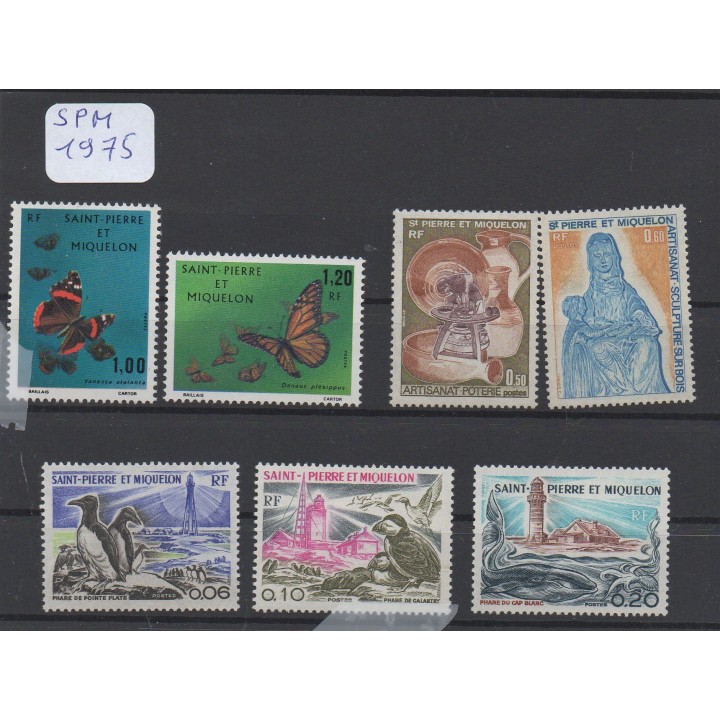 Saint-Pierre et Miquelon - Annee Complete 1975