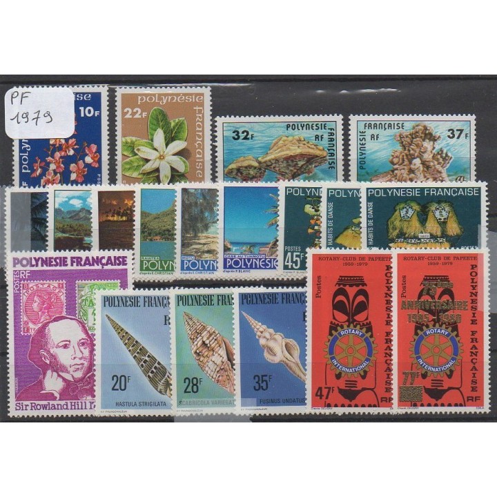 Polynesie Francaise - Annee Complete 1979