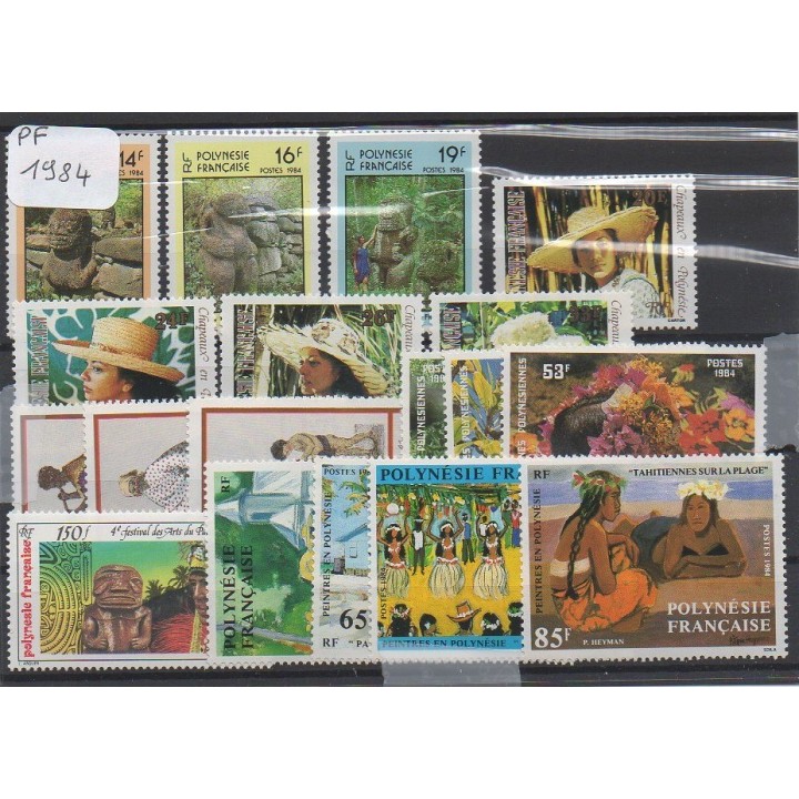 Polynesie Francaise - Annee Complete 1984