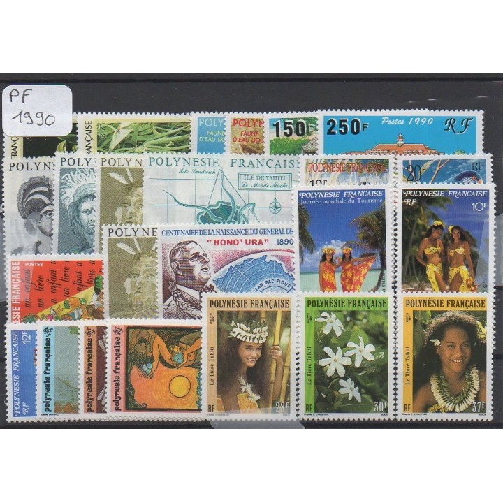 Polynesie Francaise - Annee Complete 1990