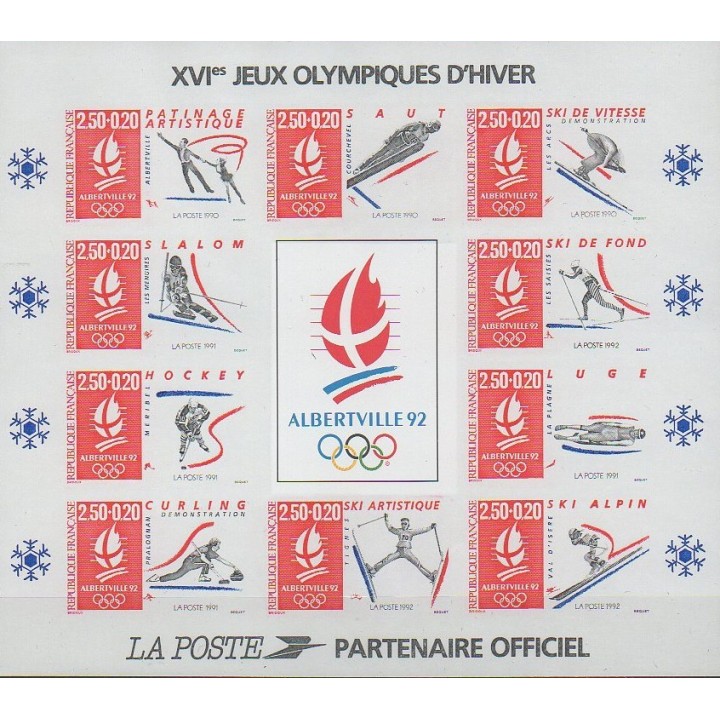 France - Non Dentelé Bloc Feuillet 014a