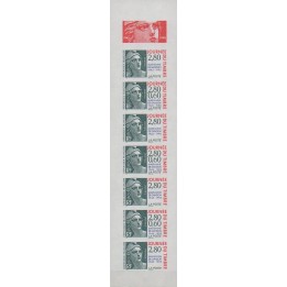 France - Carnet BC2935a (Journée du Timbre 1995) Non Dentelé