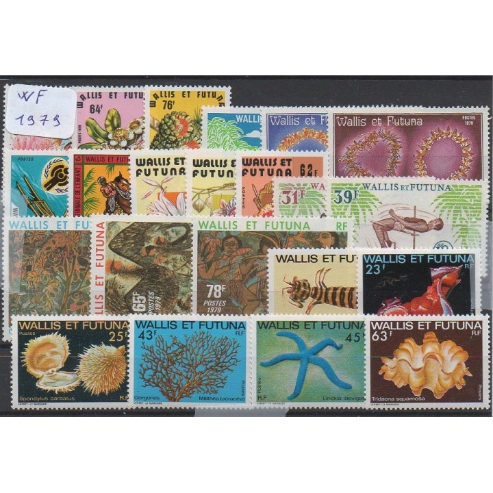 Wallis et Futuna - Annee Complete 1979