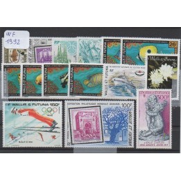 Wallis et Futuna - Annee Complete 1992