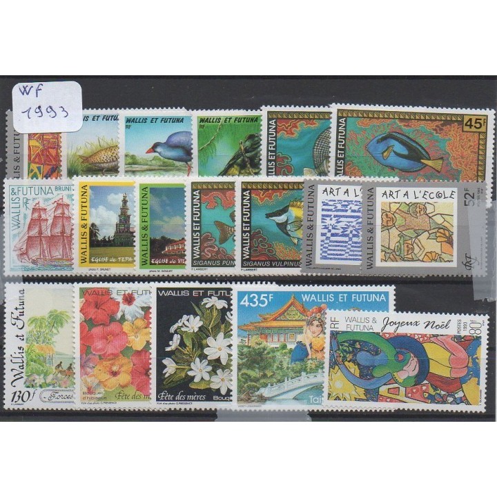 Wallis et Futuna - Annee Complete 1993