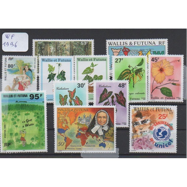 Wallis et Futuna - Annee Complete 1996