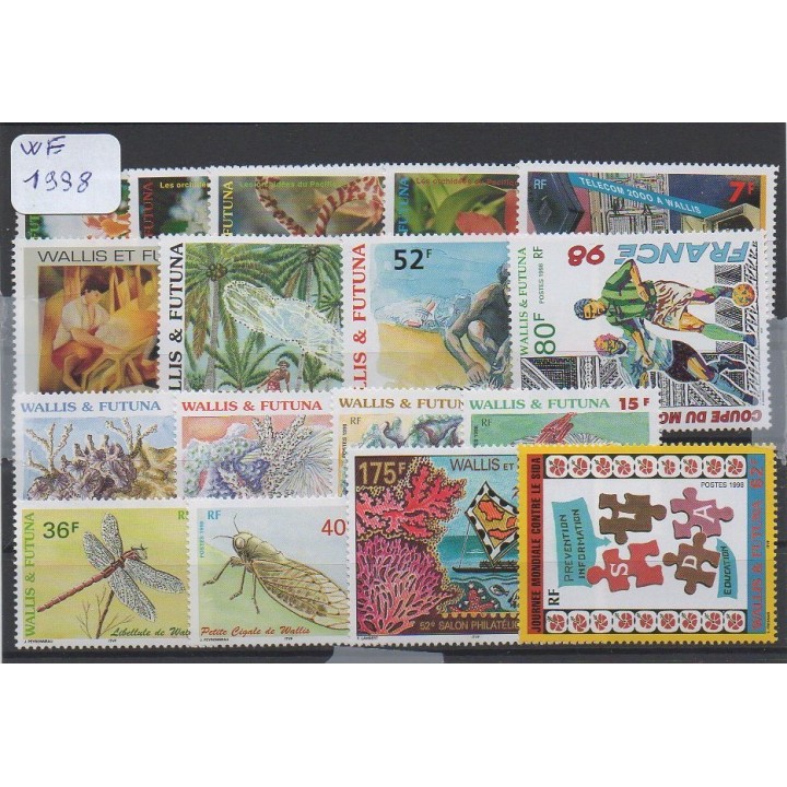 Wallis et Futuna - Annee Complete 1998
