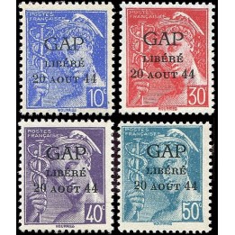 France - Libération de Gap N°1M à 4M