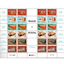 Wallis et Futuna - 306 à 311 - Feuille