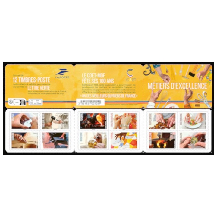 France - Autoadhésif Carnet BC2254