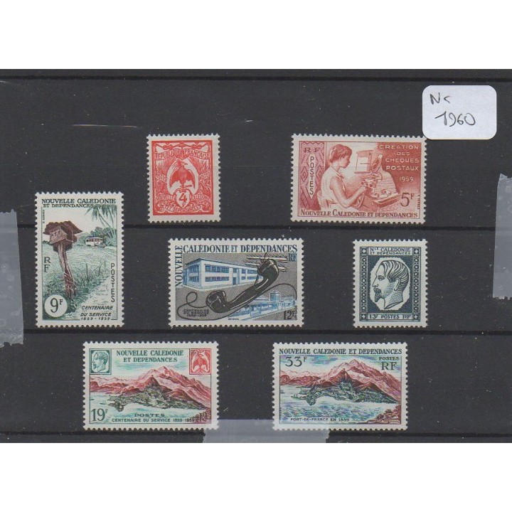 Nouvelle-Caledonie - Annee Complete 1960