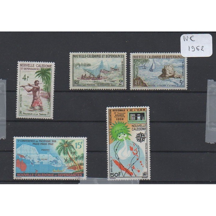 Nouvelle-Caledonie - Annee Complete 1962