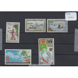 Nouvelle-Caledonie - Annee Complete 1962