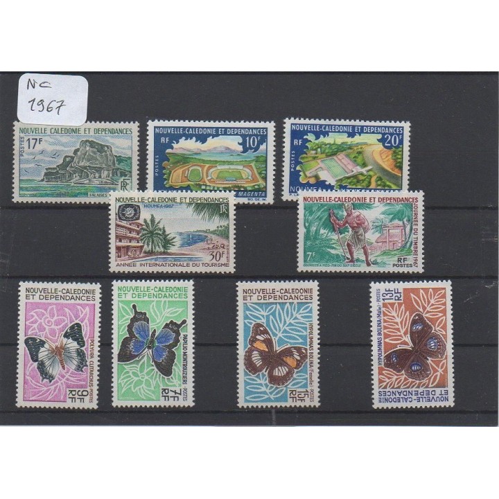 Nouvelle-Caledonie - Annee Complete 1967