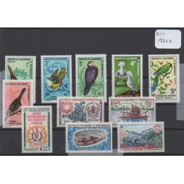 Nouvelle-Caledonie - Annee Complete 1968