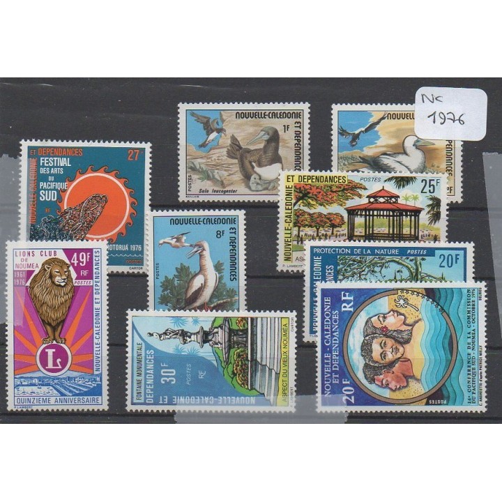 Nouvelle-Caledonie - Annee Complete 1976