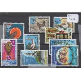 Nouvelle-Caledonie - Annee Complete 1976