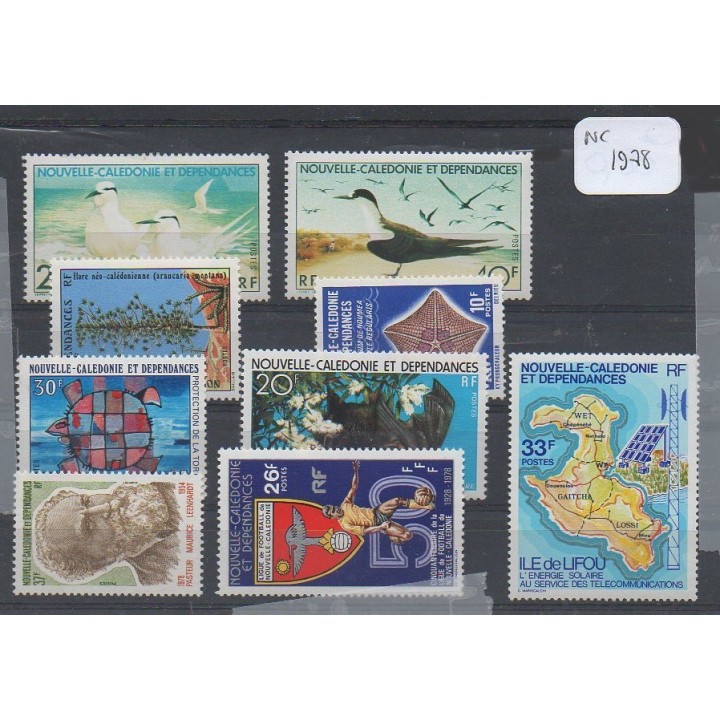 Nouvelle-Caledonie - Annee Complete 1978