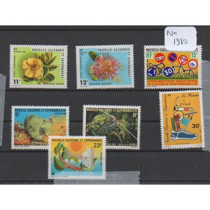 Nouvelle-Caledonie - Annee Complete 1980