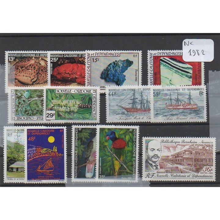 Nouvelle-Caledonie - Annee Complete 1982