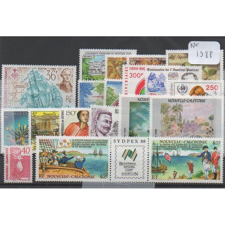 Nouvelle-Caledonie - Annee Complete 1988