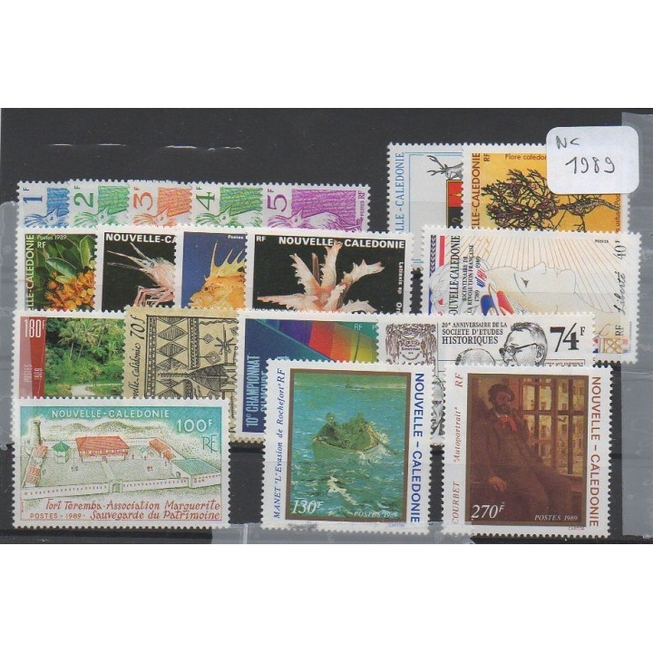 Nouvelle-Caledonie - Annee Complete 1989