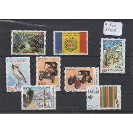Andorre Espagnol - Année Complète 2003
