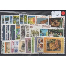 Polynesie Francaise - Annee Complete 1992