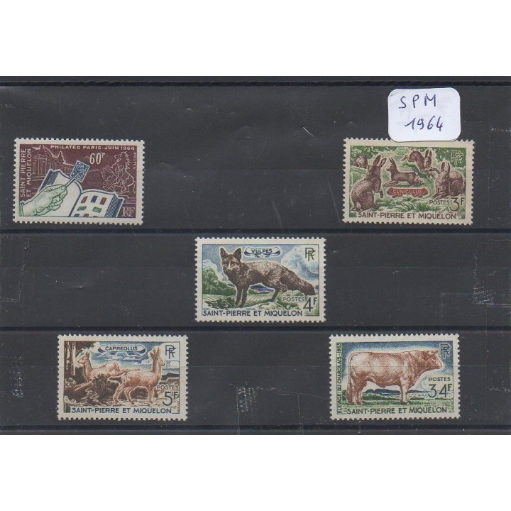 Saint-Pierre et Miquelon - Annee Complete 1964