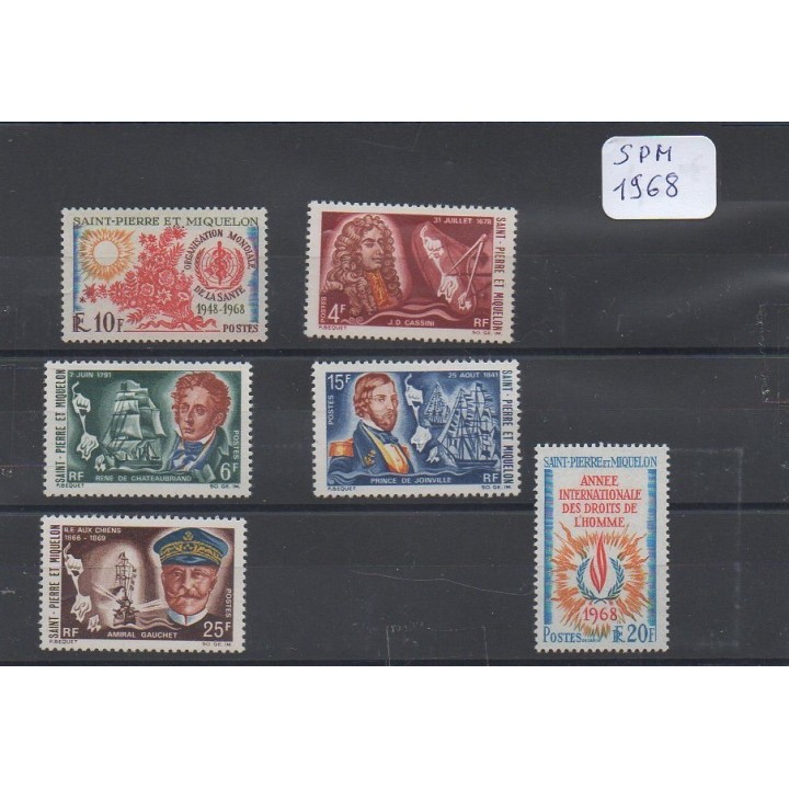 Saint-Pierre et Miquelon - Annee Complete 1968
