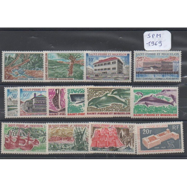 Saint-Pierre et Miquelon - Annee Complete 1969