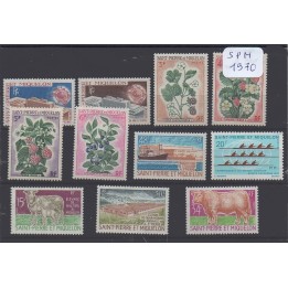 Saint-Pierre et Miquelon - Annee Complete 1970