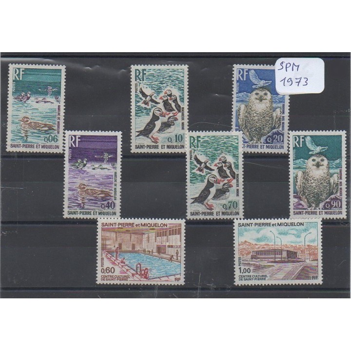 Saint-Pierre et Miquelon - Annee Complete 1973
